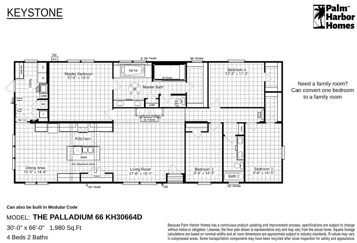 Keystone / The Palladium 66 KH30664D by Palm Harbor Village of Mesquite